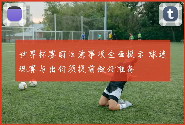 世界杯赛前注意事项全面提示 球迷观赛与出行须提前做好准备